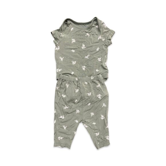 3 Piece Floral Baby Girl Outfit / EUC / Size 3 Months - Picture 3 of 6